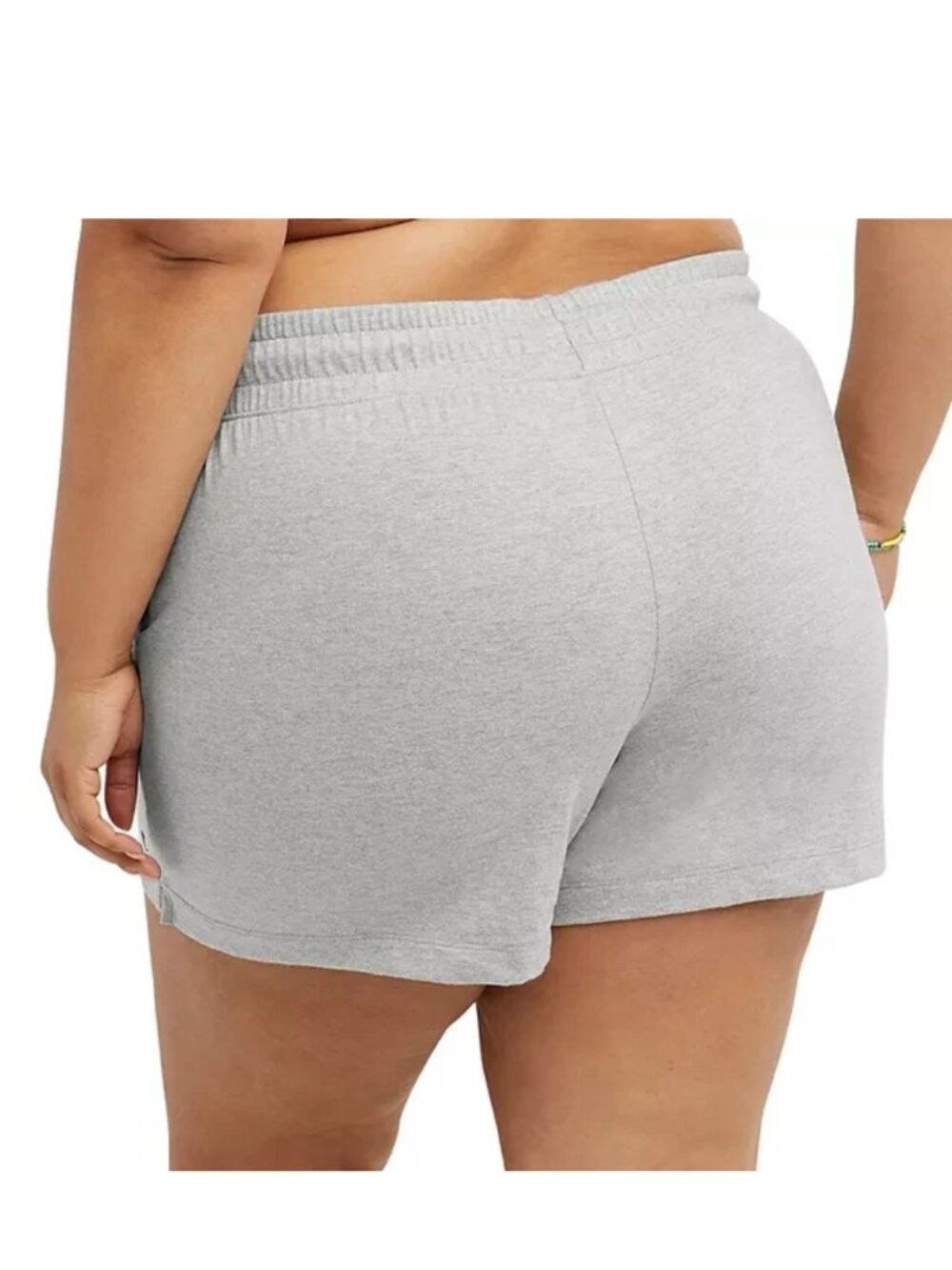 Champion Iconic Light Grey Heather Shorts - Picture 3 of 12